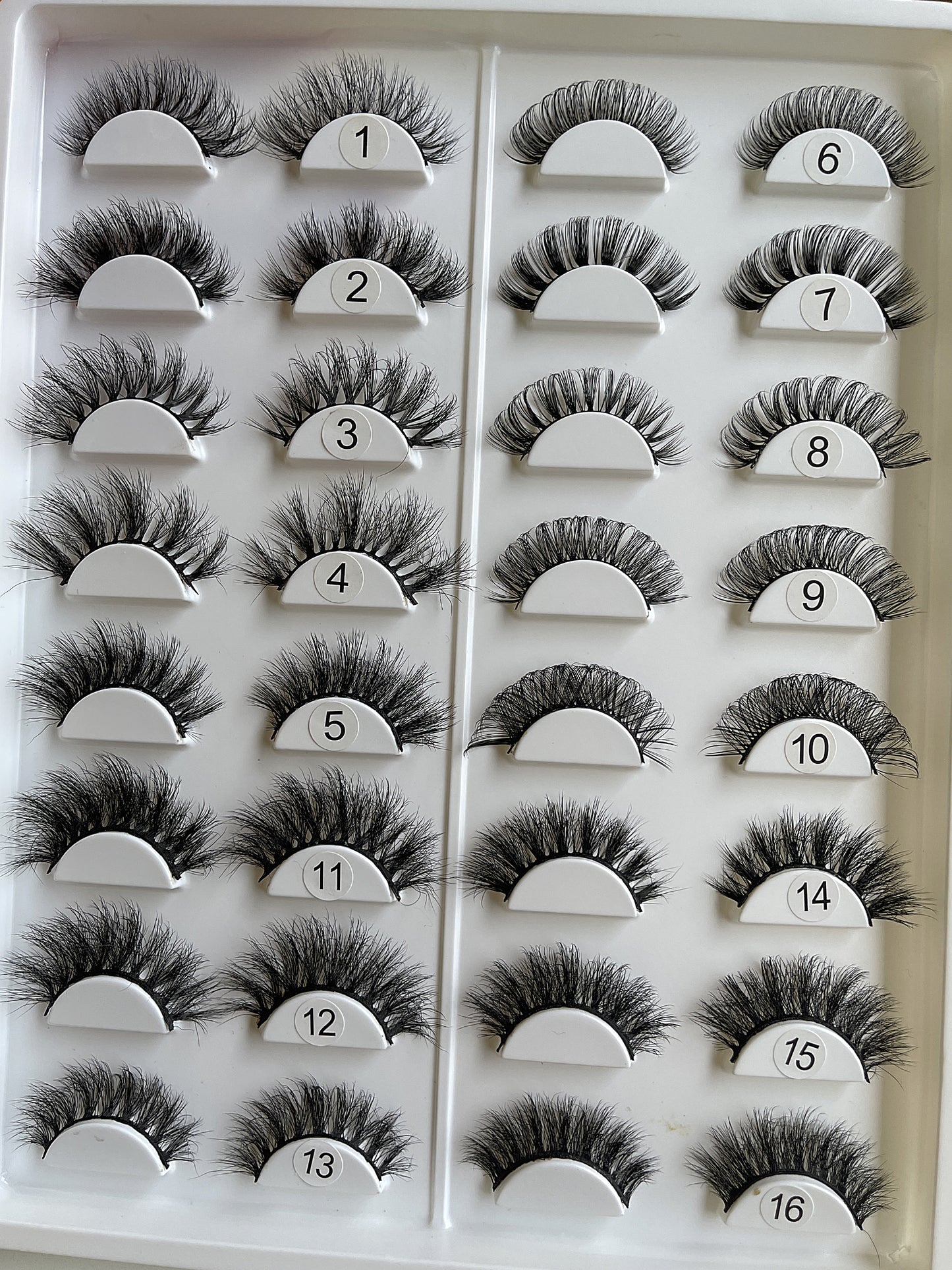 10 Natural Lashes Packs